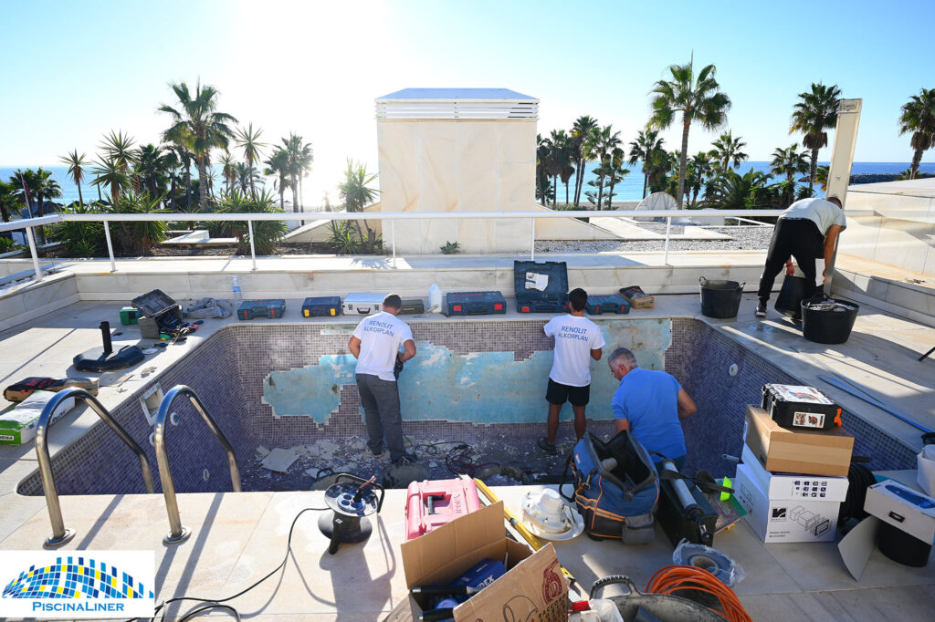Marbella pool renovation